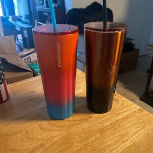 Starbucks tumblers